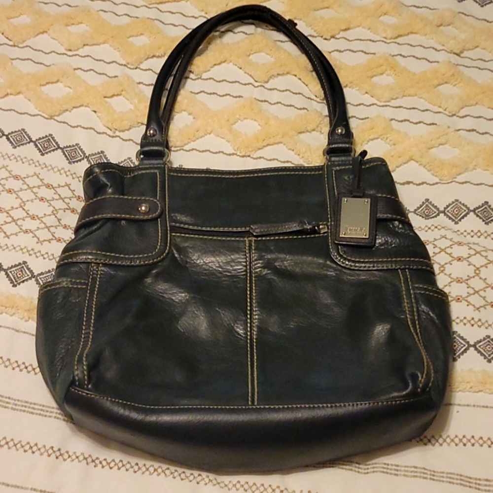 Leather purse by Tignanello